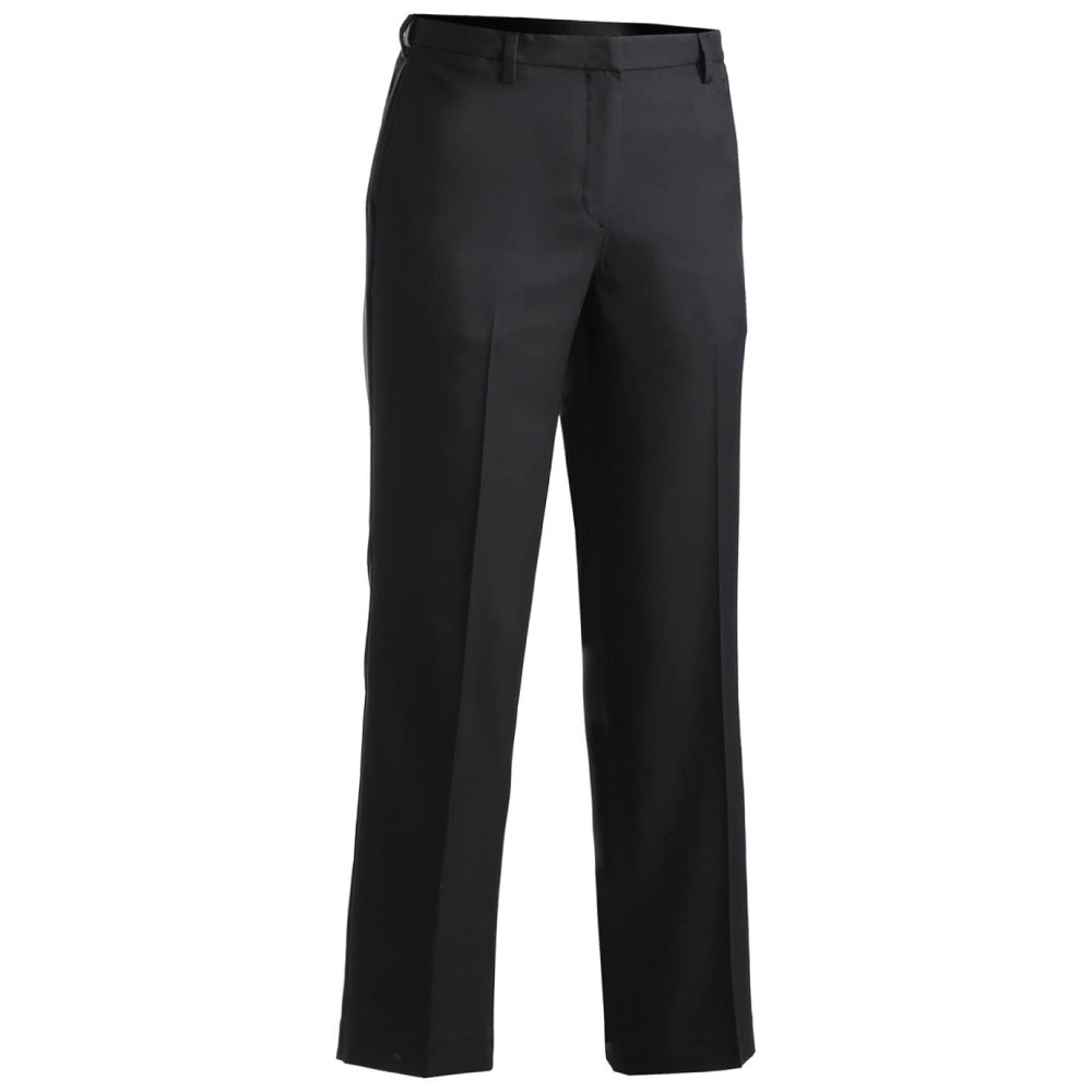 Ladies Microfiber Flat Front Dress Pant
