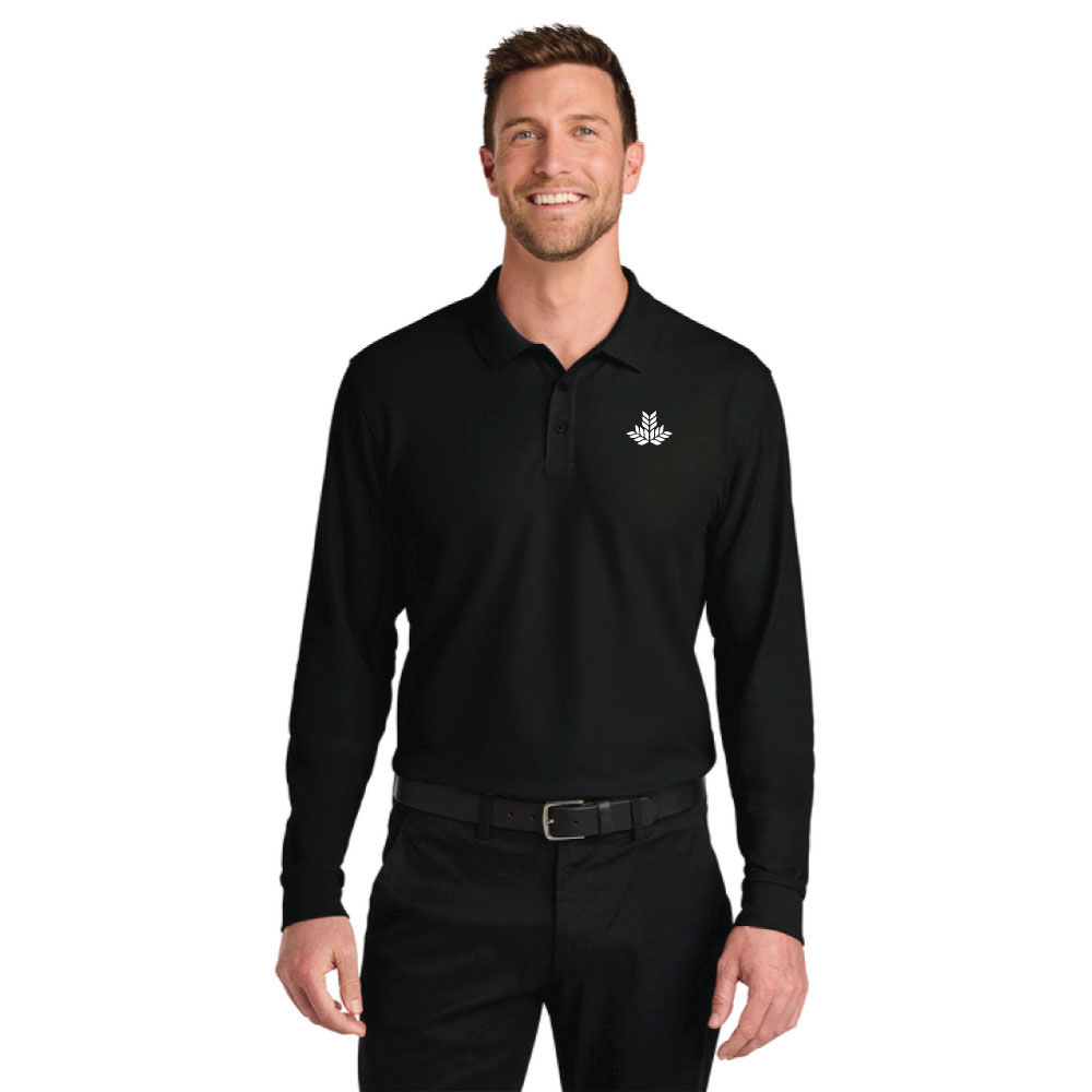 Wearever Signature Pique Long Sleeve Polo
